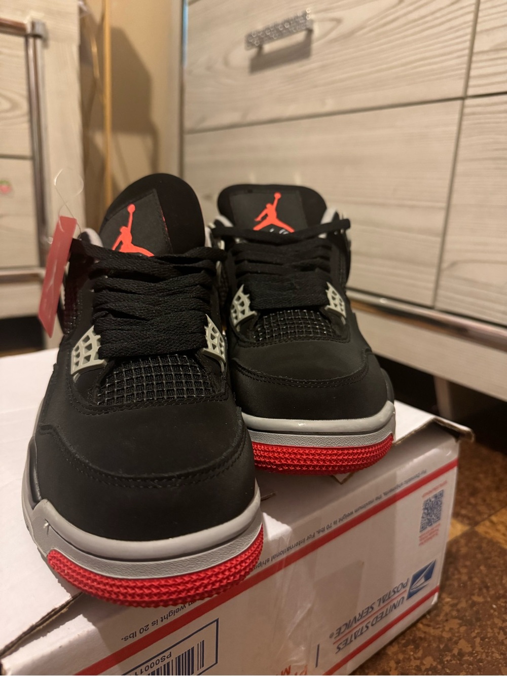 Jordan Kids Sneakers - Black/Red